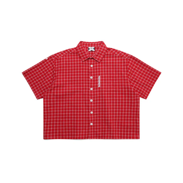plaid3_grande.webp A Plaid Shirt (Red) - MERTRAMERTRA - Image 1